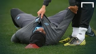 Mario Balotelli training punishment [upl. by Eibber]