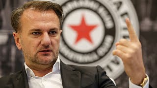 Konferencija za medije KK Partizan Željko Obradović ostaje u Partizanu [upl. by Araf]