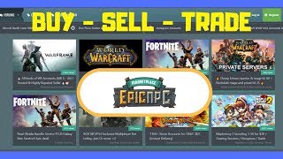 How to Sell Your Gaming Accounts to Make Money Online  Epic NPC [upl. by Ahsikel660]