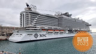 MSC Seaview Cruise ship Tour 2023 [upl. by Lunseth]