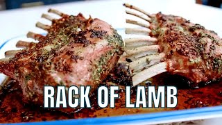 Rack of Lamb with an Awesome Garlic Herb Marinade [upl. by Eppesuig285]