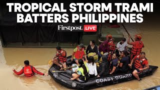 LIVE Tropical Storm Trami Devastates Philippines Over 80 Dead due to Intense Rains and Landslides [upl. by Namor57]