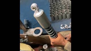 Manufacturing Process of Bike Shocks Absorber  With Amazing Skills Shorts [upl. by Lorak]