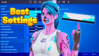 Dangerous ⚠️ Best Laptop Player 💻 New BEST KBM Fortnite SettingsSensitivity UPDATED Season 4 [upl. by Waly]