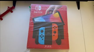 Nintendo Switch OLED Unboxing  2024 [upl. by Bullard]