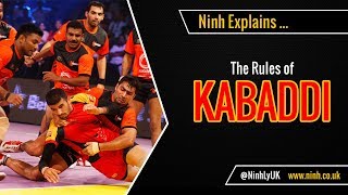 The Rules of Kabaddi  EXPLAINED [upl. by Icyac228]