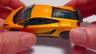 AutoArt Lamborghini Gallardo Superleggera 143 Model Car Review [upl. by Marina]