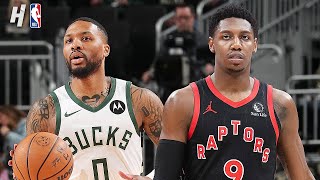 Toronto Raptors vs Milwaukee Bucks  Full Game Highlights  April 5 2024 NBA Season [upl. by Aneehsirk]