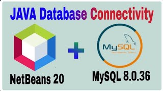 How to connect MySql Database 8036 amp Java NetBeans IDE 20 Using Connectorj Driver  JDBC in java [upl. by Airekat]