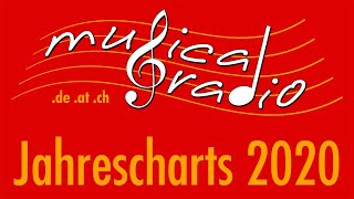 musicalradio Jahrescharts 2020 [upl. by Cloots]