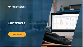 Trimble ProjectSight User Training Video Contracts  Intro amp Overview [upl. by Bartholemy]