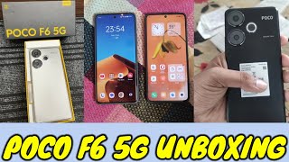 POCO F6 5G Unboxing 🤑💥🔥 POCO F6 5G 120 W 💥 120HZ display 🤑 8s Gen 2 Snapdragon ⚡ [upl. by Towrey]