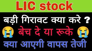 LIC share latest news today  LIC share analysis today tradingstocks [upl. by Allit]