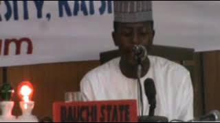 2012 National Musabaqah  Abbas Muhammad Salis Zakariyya  Bauchi State 60 Hizb  2nd Position [upl. by Isdnil927]