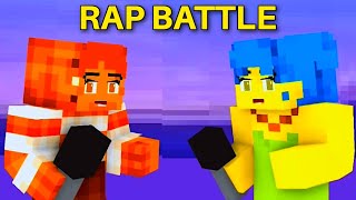 Joy Vs Anxiety Rap Battle MINECRAFT Music Video Inside Out 2 [upl. by Judon]