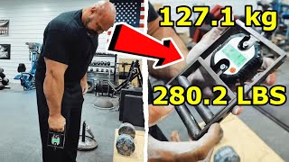 BRIAN SHAW GRIP STRENGTH TEST [upl. by Neyrb]