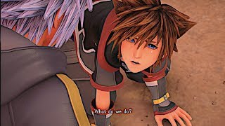 Sora Looses His Friends And Cries  Kingdom Hearts 3 English [upl. by Bak]