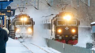 Svenska tåg del 81  Upplands Väsby station [upl. by Aral569]