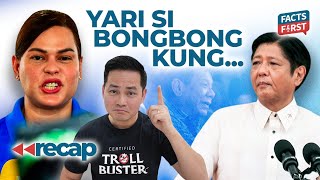 Yari si BBM kay Sara Duterte kung [upl. by Dnalerb]