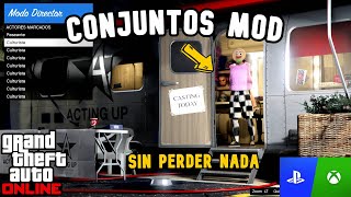 NUEVO COMO SACAR CONJUNTOS MOD DEL MODO DIRECTOR MUY FACIL SIN AYUDA EN GTA ONLINE PS4XBOX [upl. by Ecilayram785]