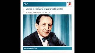 Vladimir Horowitz  Horowitz Plays Great Sonatas CD8 [upl. by Eberta]