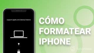 Cómo formatear iPhone sin iTunesmás fácil [upl. by Amian545]