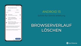 Browserverlauf löschen Android 13 [upl. by Durwin687]