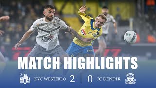 HIGHLIGHTS KVC Westerlo vs FC Dender  20242025 [upl. by Delacourt]