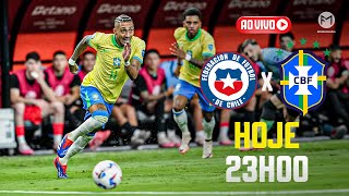 BRASIL X CHILE  ELIMINATÓRIAS DA COPA  PÓSJOGO AO VIVO [upl. by Secundas]