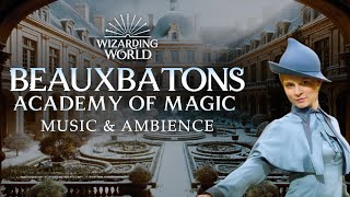 Harry Potter  Beauxbatons Music amp Ambience Magical Winter Castle with ASMRWeekly [upl. by Weibel]