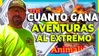 🔥🤑CUANTO DINERO GANA AVENTURAS AL EXTREMO EN YOUTUBE aventura vlog [upl. by Are]