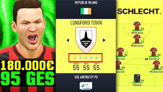 FIFA 22  SCHLECHTESTEN VEREIN ZUM BESTEN MACHEN 😵🏆 Sprint to Glory Karriere mit Longford Town [upl. by Nyleaj]