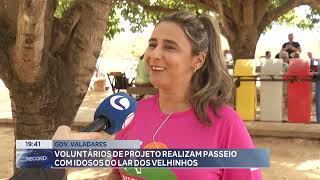 Gov Valadares Voluntários De Projeto Realizam Passeio Com Idosos Do Lar Dos Velhinhos [upl. by Akiehsat]