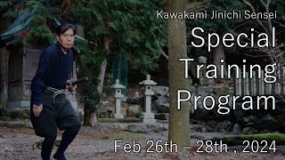 Kawakami Jinichi Sensei Special Training Program in Japan [upl. by Argela368]