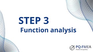 Step 3 of FMEA analysis according to AIAG amp VDA in PQFMEA software  function analysis [upl. by Middle842]