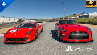 Experience the 700 HP Nissan GTR R35  Gran Turismo 7 PS5 4K [upl. by Seena356]