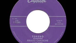 1958 HITS ARCHIVE Torero  Renato Carosone [upl. by Sillad]