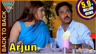 Arjun Vijayendra Varma Hindi Dubbed Movie  Back 2 Back Comedy Scenes  Eagle Hindi Movies [upl. by Gawain]