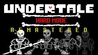 Undertale Disbelief Papyrus Hard Mode OST REMASTERED 35k special [upl. by Omsoc]