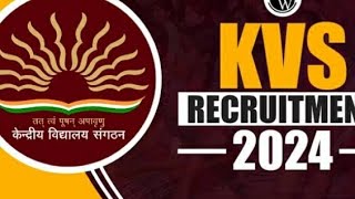 KENDRIYA VIDYALAYA VACANCY 2024KVS CONTRACTUAL VACANCY FOR PGTTGT PRT amp OTHERSeducation [upl. by Brnaba141]