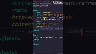 5 Auto refresh content  html tip and tricks [upl. by Bealle457]