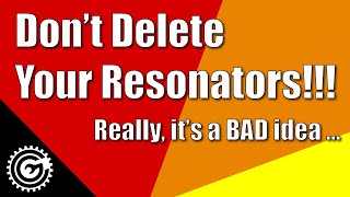 Deleting your resonator will NOT increase your power in fact youll LOSE power Learn why [upl. by Letsirhc30]