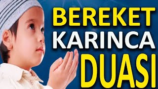 Bereket Duası  Karınca Duası Bol Rızık Ve işlerin Artması İçin Okunan Etkili Dua✅ [upl. by Adeys]