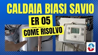 Caldaia Savio ER05 come e fatta ventilatore venturi pressostato fumi scritta PO sifone condensa [upl. by Heinrick]