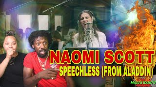 FIRST TIME HEARING Naomi Scott  Speechless from Aladdin Official Video REACTION naomiscott [upl. by Hajin]