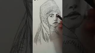 Ilbilge hatun art drawing artist artpainter [upl. by Sivatco]