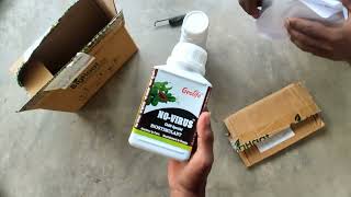 Geolife Novirus chilli special organic viricide Unboxing [upl. by Hiller260]