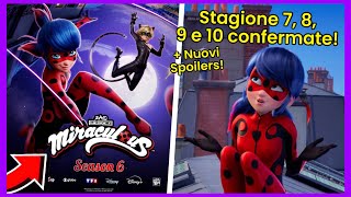 La STAGIONE 6 sta ARRIVANDO NUOVO SPOILER CONFERMATE altre NUOVE STAGIONI di MIRACULOUS🇮🇹🐞 [upl. by Gravante]