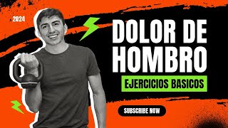 Ejercicios básicos para dolor de hombro [upl. by Nollek]