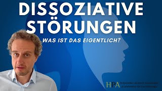 😶 Dissoziative Störungen  Was ist das eigentlich Psychische Störungen erklärt [upl. by Airogerg]